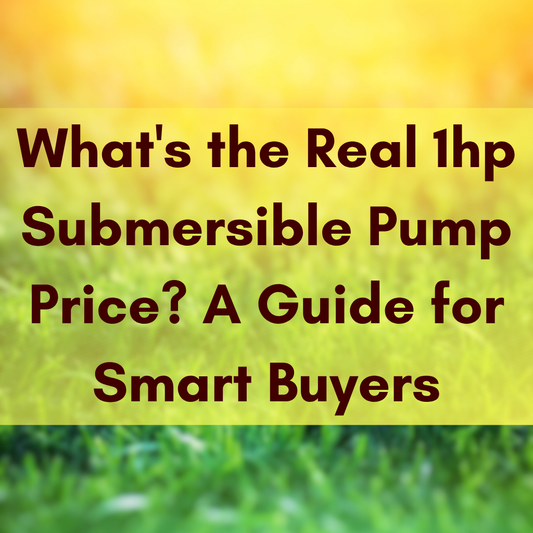 What's the Real 1hp Submersible Pump Price? A Guide for Smart Buyers