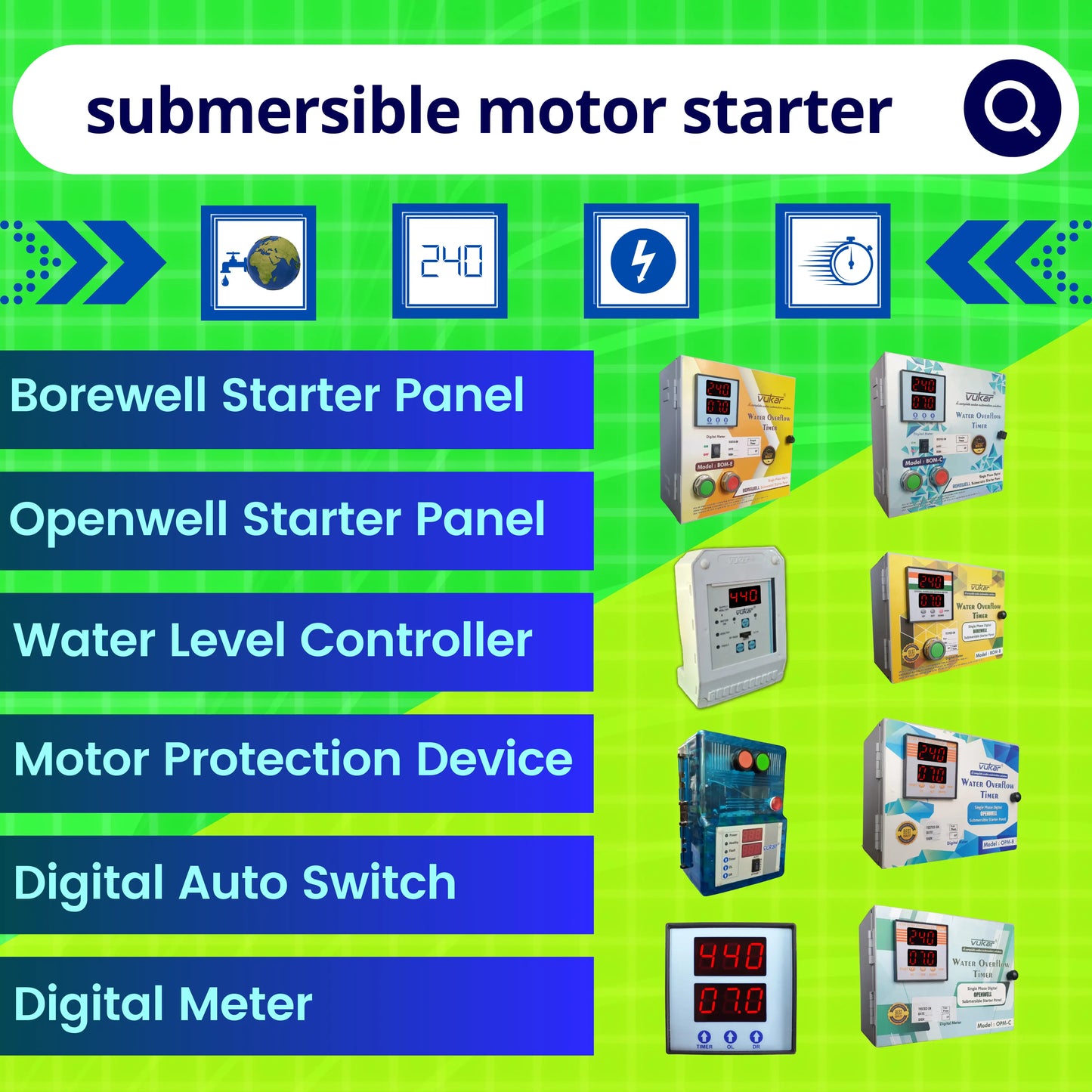Multi Tank Water Level Controller VUKAR