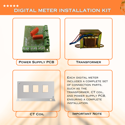 Three Phase Digital Meter with Motor Protection & Cyclic Timer (DM-TP-CYC-96)
