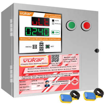 Single Phase Motor Starter Panel