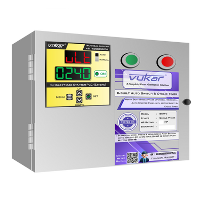 Vukar Fully Automatic Water Pump Controller for Single Phase Motor VUKAR