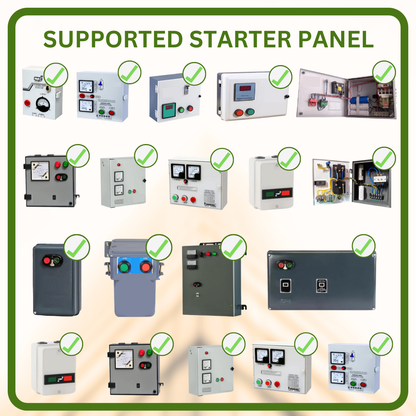 3 Phase Digital Auto Switch with Motor Safety, Clock Timer & Cyclic Timer (DEV-P2)