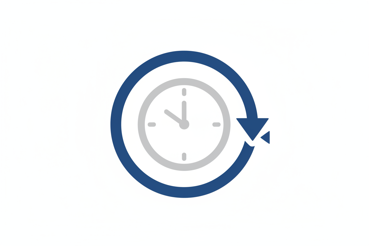 auto restart timer  icon with white background and no text on image