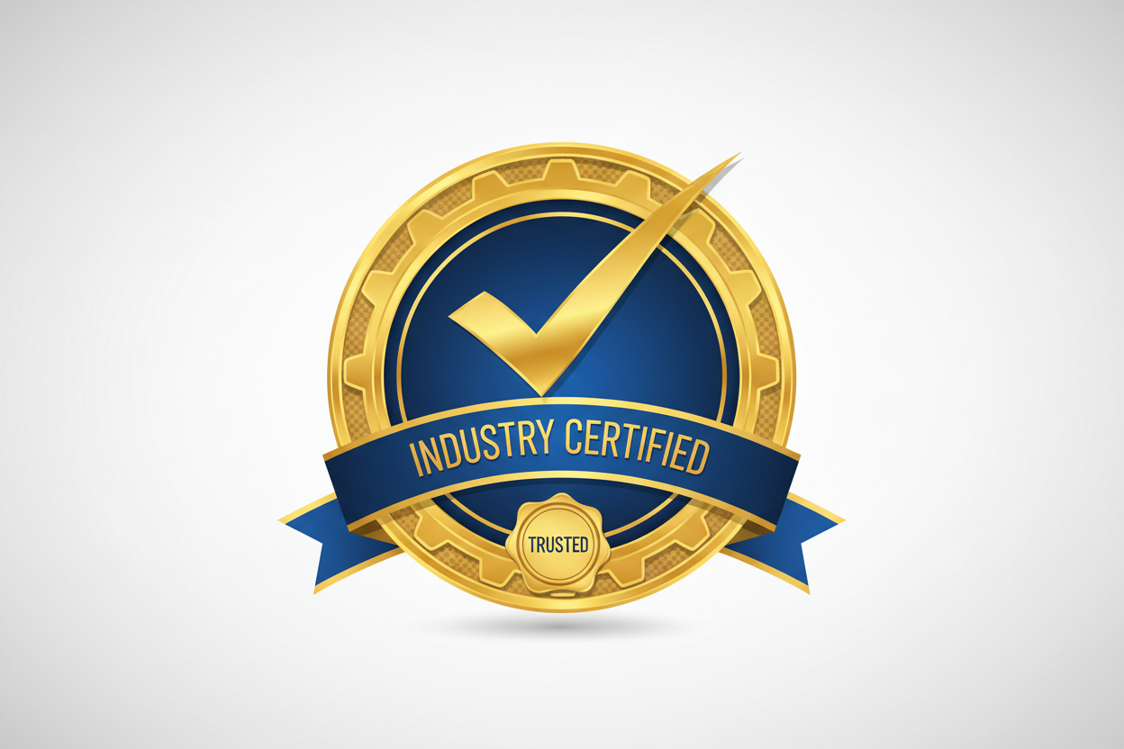 industry certified product icon