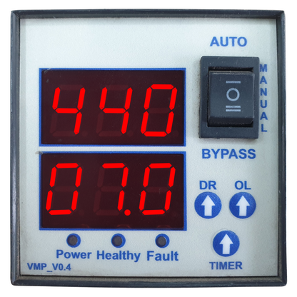 Three Phase Motor Protection Meter (72x72 mm)